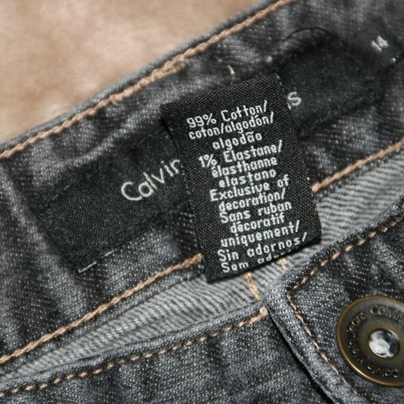 Calvin Klein Blue Jeans - Waist 35x29.5 Inseam - Length 39 - Rise 9.5 - Picture 6 of 11